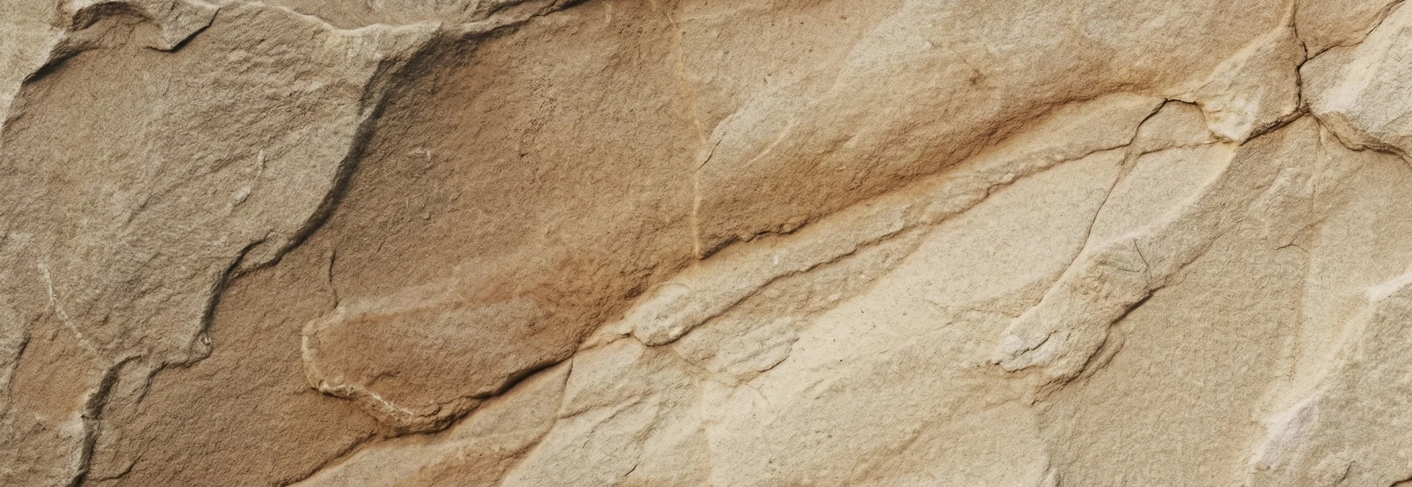 Textured beige stone surface.